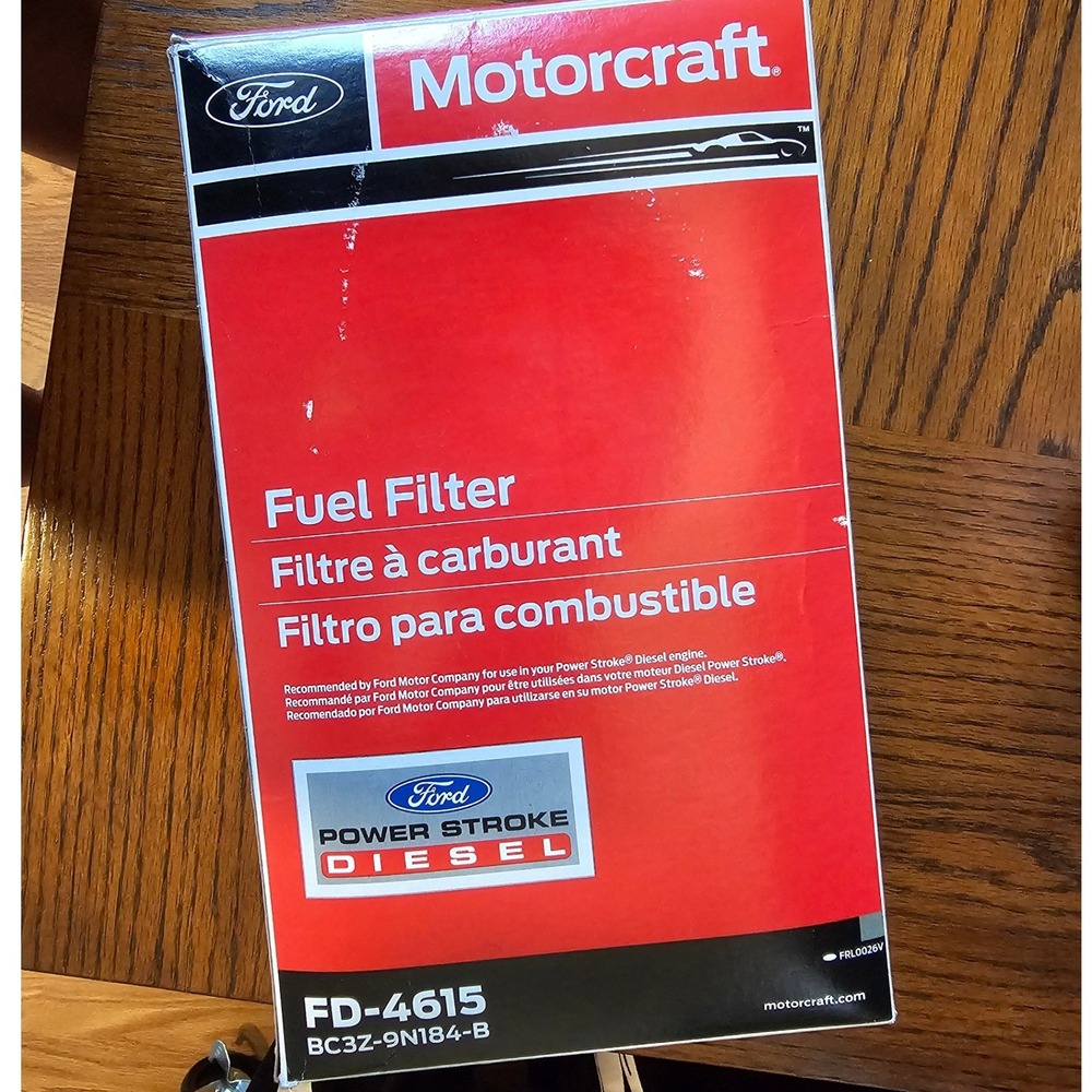 Motorcraft FD-4615 Fuel Filter Kit Ford Power Stroke Diesel BC3Z-9N184-B NEW - Picture 3 of 3